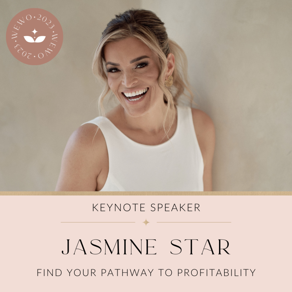 Jasmine Star, Keynote Speaker for #WeWo2023