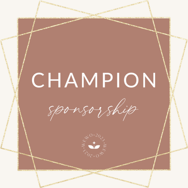 Champion Sponsorship: WeWo 2023