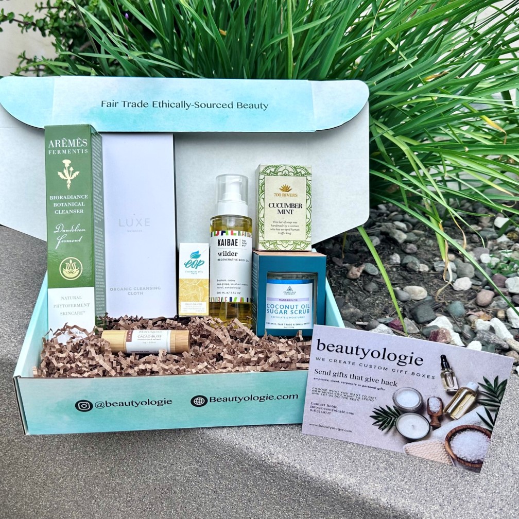 Beauty and skin care gift set by Beautyologie