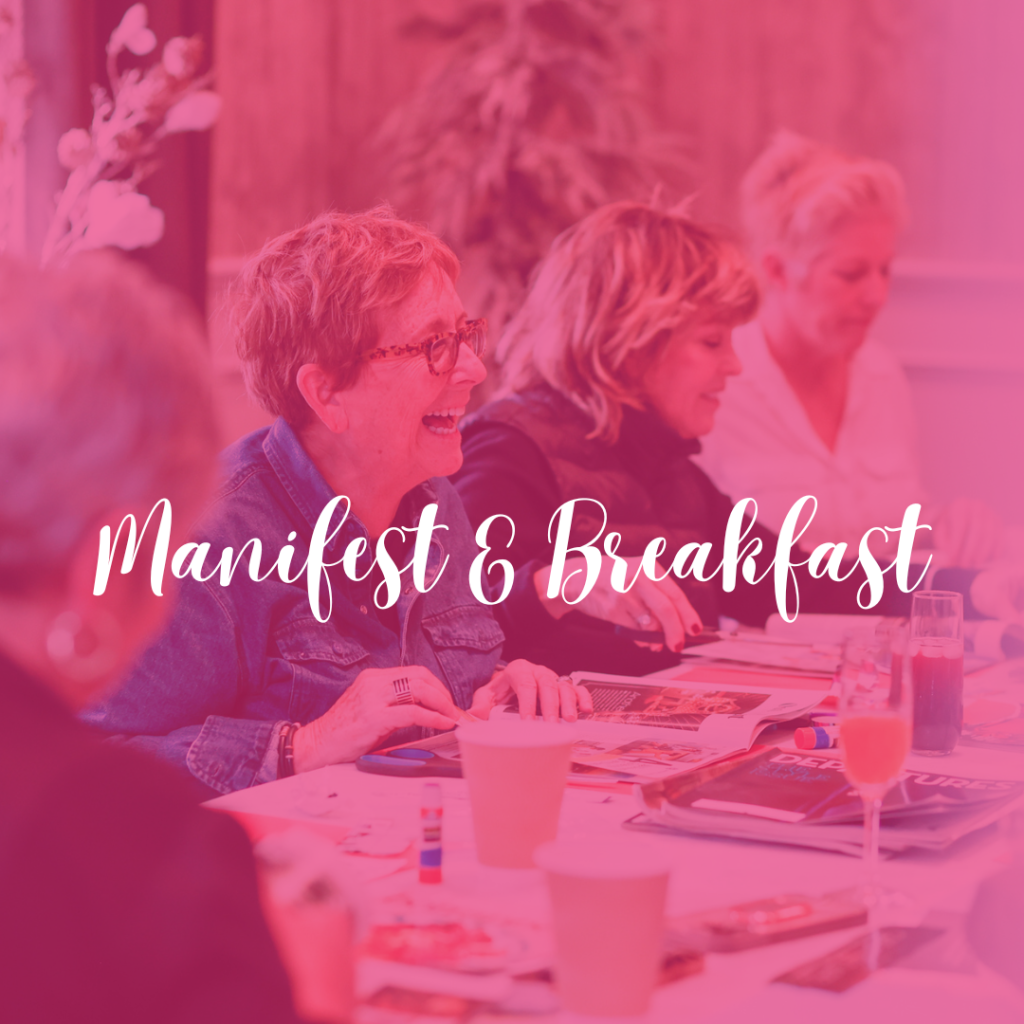Group of women business owners at Manifest & Breakfast
