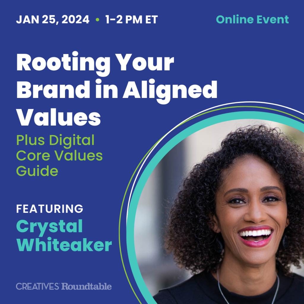 Rooting Your Brand in Aligned Values by Crystal Whiteaker
