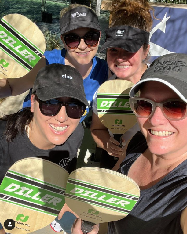 BRA Members playing pickleball