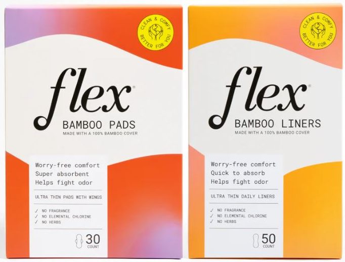 Flex Bamboo Pads and Liners