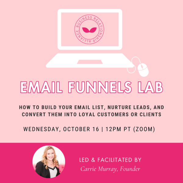 Email Funnels Lab workshop details