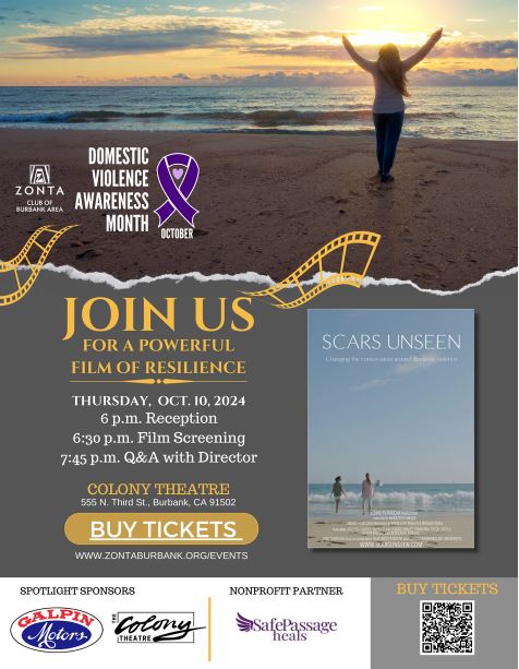 Exclusive screening of Scars Unseen in Burbank, CA