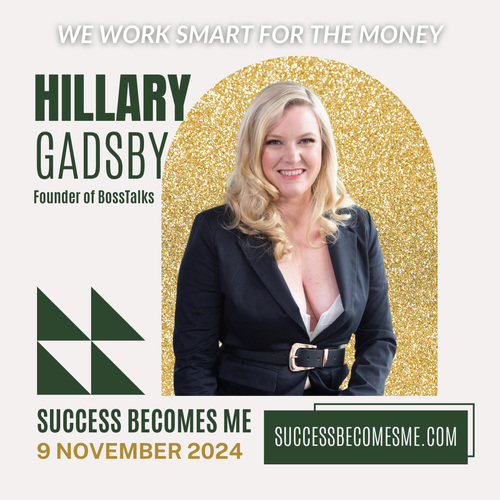 Hillary Gadsby founder of BossTalks