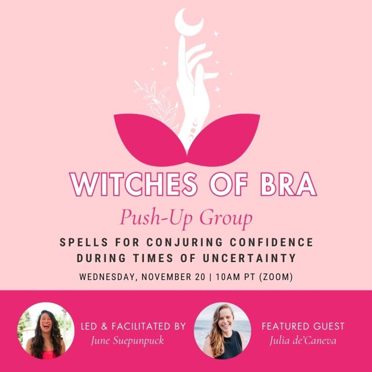Witches of BRA push-up group led by June Suepunpuck