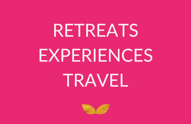 Retreats, experiences, and travel services provided by Members of the BRA Network